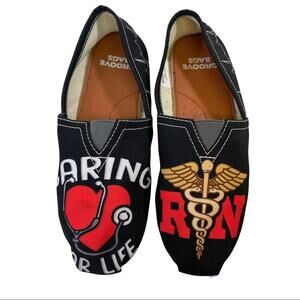 Groove Bags "RN Caring for Life" shoes sz 9.5 W